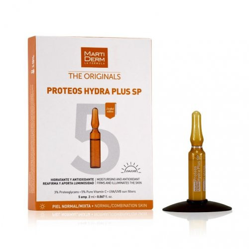 MartiDerm The Originals Proteos Hydra Plus SPF15 Ampulas sejai 10amp.