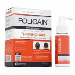 Foligain Hair Regrowth Treatment Matu augšanas stimulējošs sprejs ar 10% Trioksidilu vīriešiem 1 Mēnesim