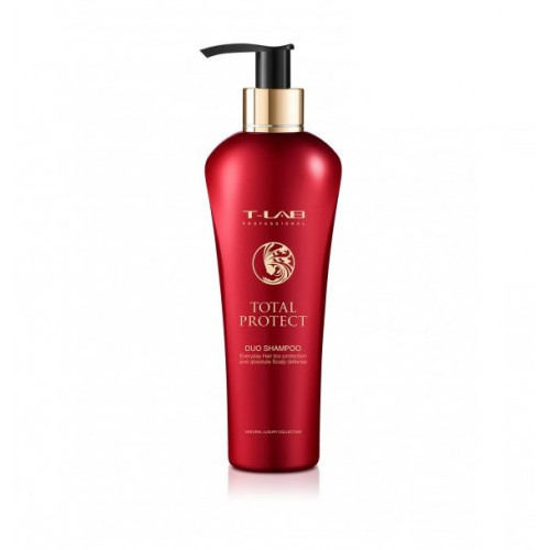 T-LAB Professional TOTAL PROTECT Duo Shampoo Šampūns krāsotiem matiem 300ml