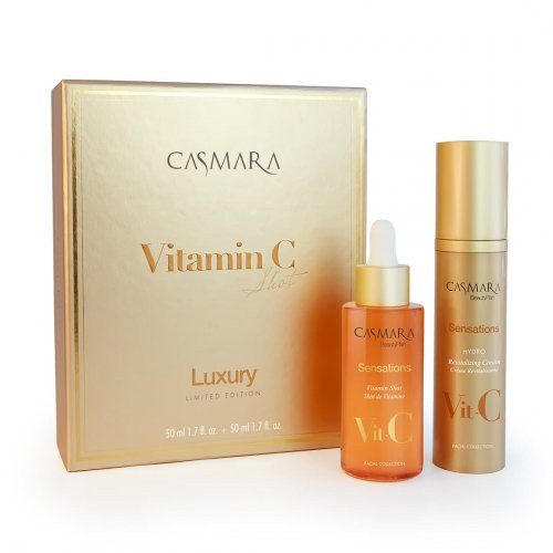 Casmara Vitamin C Shot Limited Edition Box Vitamīna C skaistuma kastīte 2x50ml