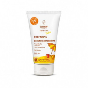 Weleda Baby & Kids Sensitive Sun Cream SPF50 Dabīgs sauļošanās losjons zīdaiņiem un bērniem 50ml