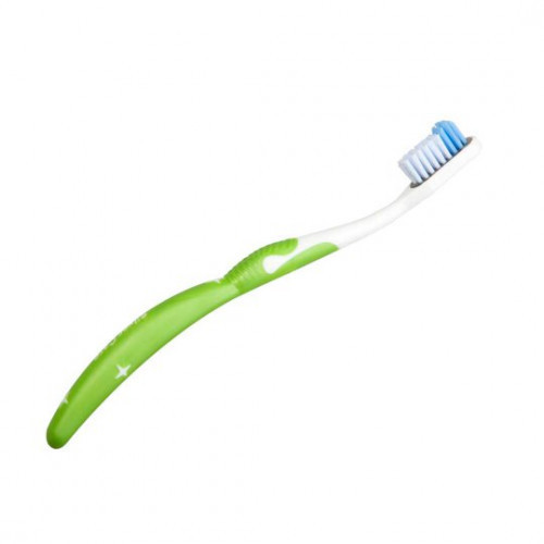 Norwex Toothbrush Soft Zobu birste ar sudrabu Zils