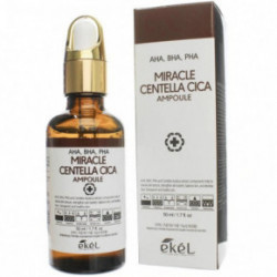 Ekel AHA, BHA, PHA Miracle Centella Cica Ampoule Hipoalerģisks serums 50ml