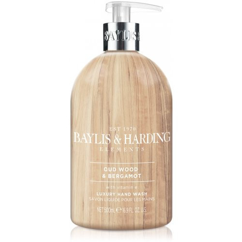 Baylis & Harding Elements Oud & Bergamot Hand Wash Ziepes rokām 500ml