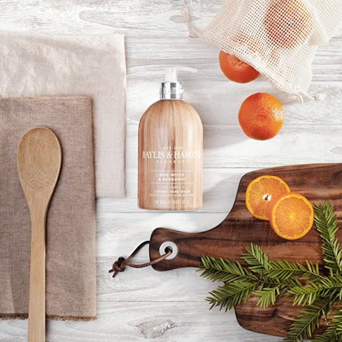 Baylis & Harding Elements Oud & Bergamot Hand Wash Ziepes rokām 500ml