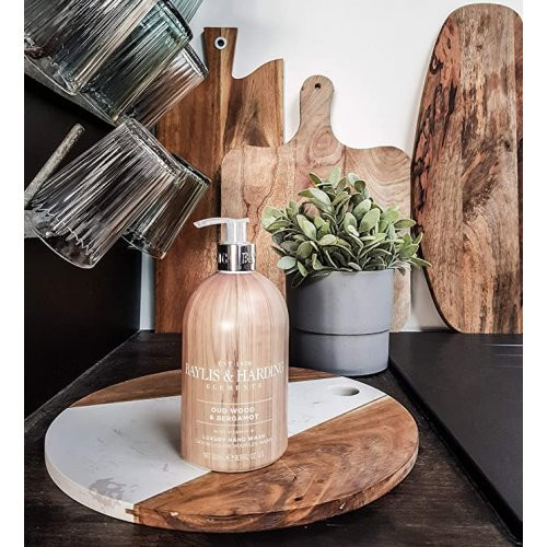 Baylis & Harding Elements Oud & Bergamot Hand Wash Ziepes rokām 500ml