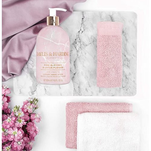 Baylis & Harding Elements Pink Blossom & Lotus Flower Hand Wash Ziepes rokām 500ml