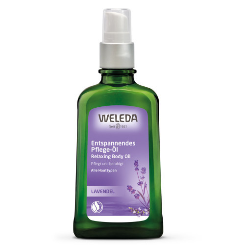 Weleda Lavender Relaxing Body Oil Relaksējoša ķermeņa eļļa ar lavandu 100ml