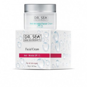 Dr. Sea Anti Wrinkle Facial Cream SPF 15 Pretgrumbu sejas krēms 50ml