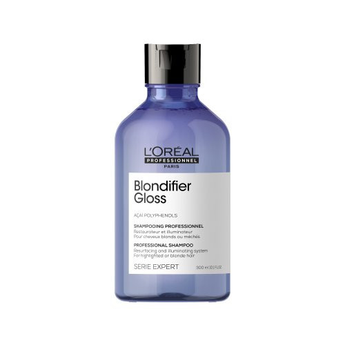 L'Oréal Professionnel Serie Expert Blondifier Gloss Shampoo Šampūns gaišiem matiem 300ml