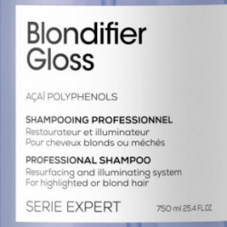 L'Oréal Professionnel Serie Expert Blondifier Gloss Shampoo Šampūns gaišiem matiem 300ml