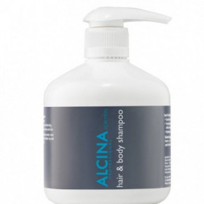 Alcina For Men Hair & Body Shampoo Šampūns vīriešiem, matu un ķermeņa kopšanai 500ml