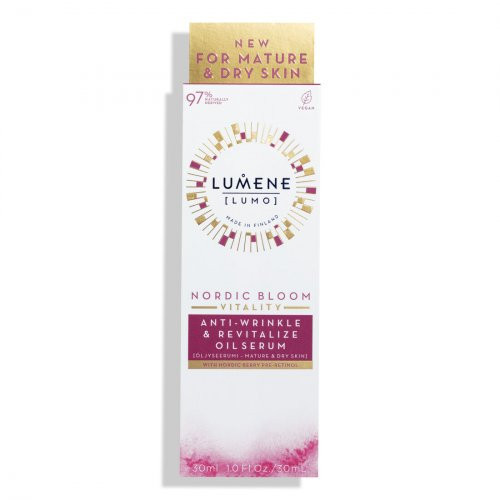 Lumene Nordic Bloom Vitality Anti-Wrinkle & Revitalize Oil Serum Serums sejai 30ml