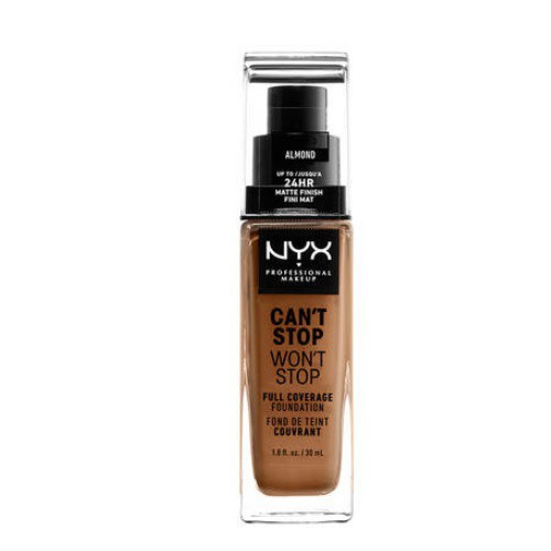 Nyx professional makeup Can't Stop Won't Stop Full Coverage Foundation Tonālais krēms 30ml