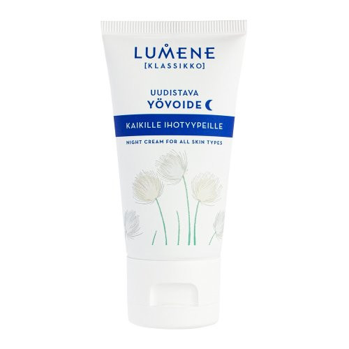 Lumene Klassikko Night Cream For All Skin Types Nakts krēms 50ml