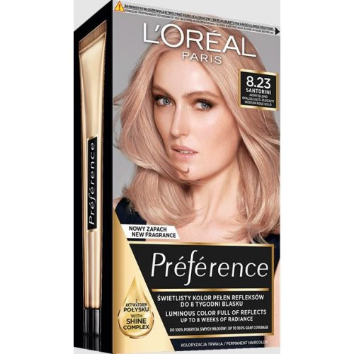L'Oréal Paris Preference Hair Color Ilgnoturīga matu krāsa Extreme Platinum