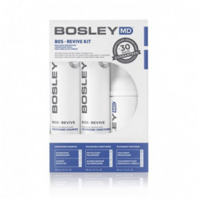 BosleyMD BosRevive Non Color-Treated Starter Kit 30 dienu komplekts nekrāsotiem matiem