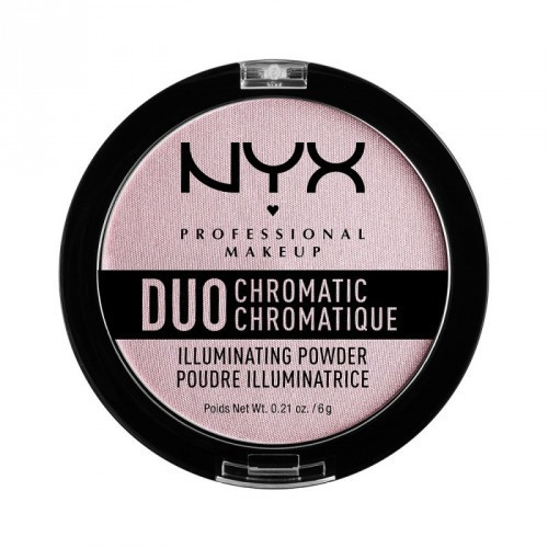 Nyx professional makeup Duo Chromatic Illuminating Powder Izgaismojošs pūderis 6