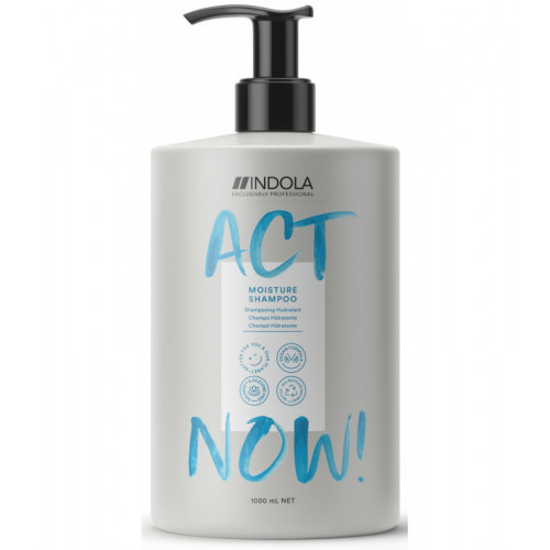 Indola Act Now! Moisture Shampoo Mitrinošs šampūns 300ml