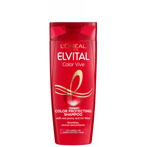 L'Oréal Paris Elvital Color Vive Color Protecting Shampoo krāsotiem vai šķipsnās balinātiem matiem 250ml