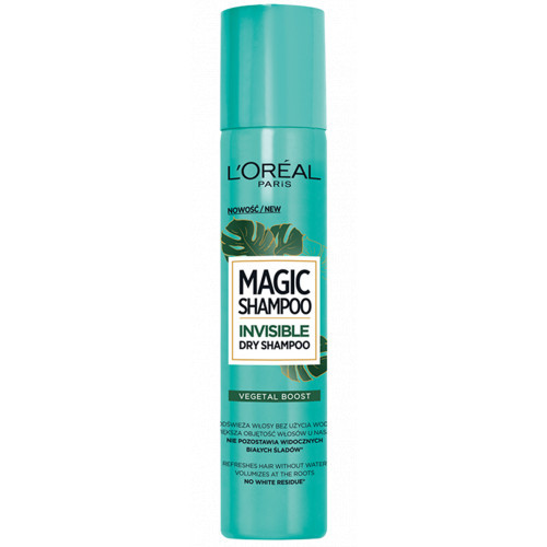 L'Oréal Paris Magic Shampoo Invisible Dry Shampoo Sausais šampūns 200ml
