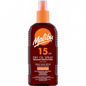 Malibu Dry Oil Spray SPF15 Izsmidzināma eļļa aizsardzībai no saules 200ml