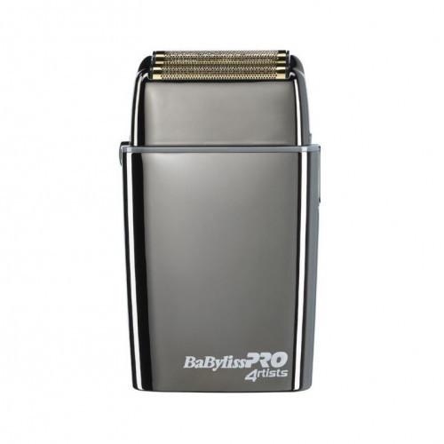 BaByliss PRO Double Foil Metal Shaver Mobilais uzlādējamais bārdas skuveklis Gold