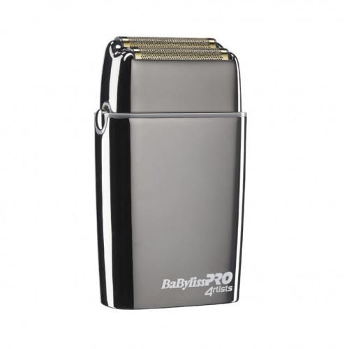BaByliss PRO Double Foil Metal Shaver Mobilais uzlādējamais bārdas skuveklis Gold