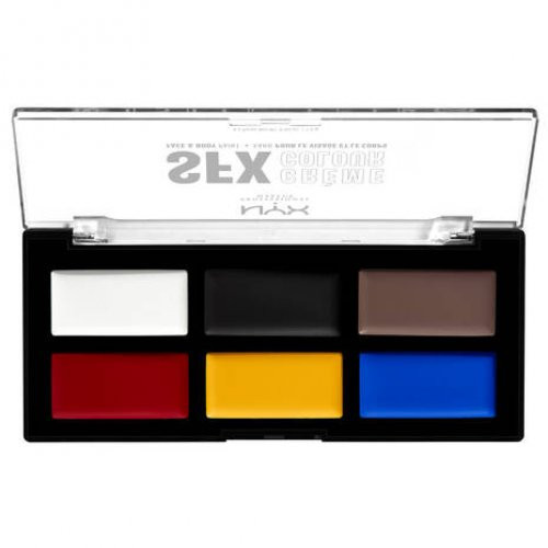 Nyx professional makeup SFX Face and Body Paint Palette Sejas un ķermeņa krāsu palete 6x1.4g