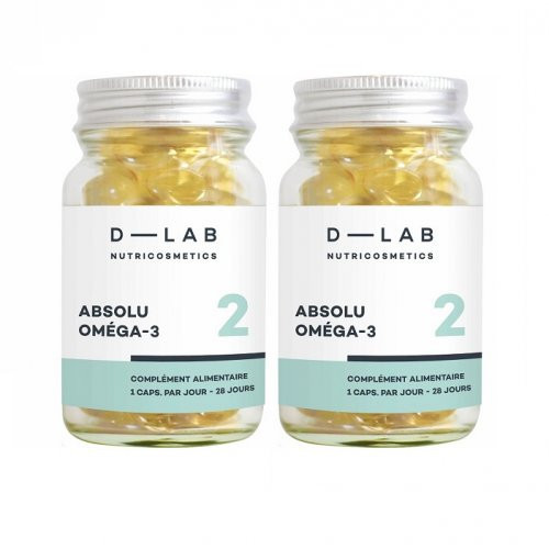 D-LAB Nutricosmetics Absolu Oméga-3 Uztura bagātinātājs 1 Mēnesim