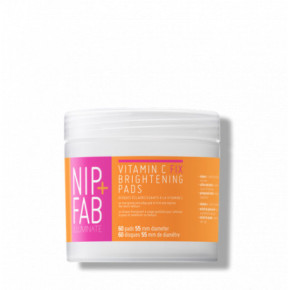 NIP + FAB Vitamin C Fix Brightening Pads Sejas tīrīšanas spilventiņi ar C vitamīnu 60pcs.