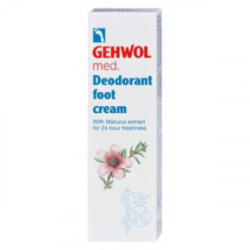 Gehwol Med deodorant foot cream dezodorējošs pēdu krēms 75ml