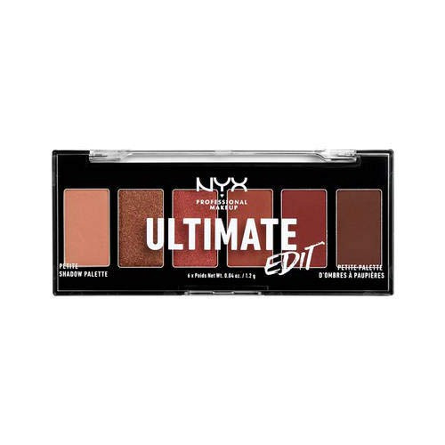 Nyx professional makeup Ultimate Edit Petite Shadow Palette Acu ēnu palete Warm neutrals