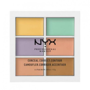 Nyx professional makeup 3C Palette - Conceal, Correct, Contour Palette Konturēšanas palete 9g