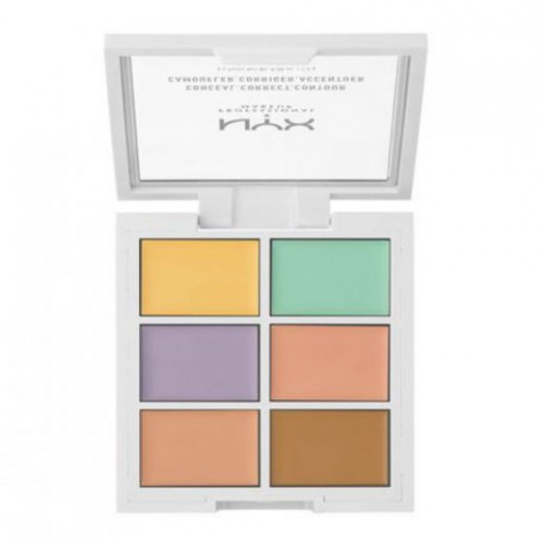 Nyx professional makeup 3C Palette - Conceal, Correct, Contour Palette Konturēšanas palete 9g