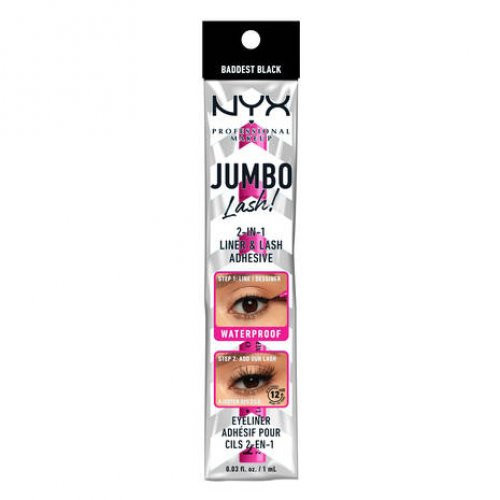 Nyx professional makeup Jumbo Lash! 2-in-1 Liner & Lash Adhesive Acu laineris-līme 1ml