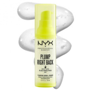 Nyx professional makeup Plump Right Back Plumping Serum + Primer Grima bāze-serums 30ml