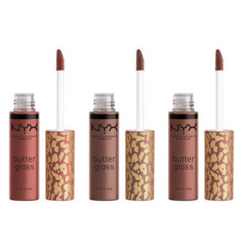 Nyx professional makeup Ultimate Queen Butter Gloss Trio Lūpu spīdumu komplekts 3x8ml