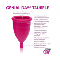 Gentle Day Genial Menstrual Cup Menstruālā piltuve Small