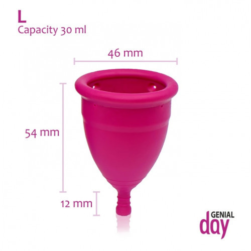 Gentle Day Genial Menstrual Cup Menstruālā piltuve Small