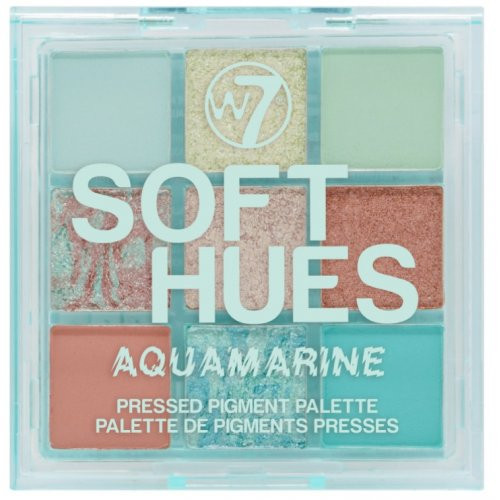 W7 cosmetics Soft Hues Pressed Pigment Palette Acu ēnu palete Rose Quartz