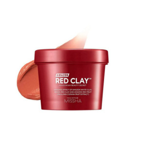 Missha Amazon Red Clay Pore Mask Sejas maska 110ml