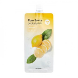 Missha Pure Source Pocket Lemon Nakts maska ar citrona ekstraktu 10ml