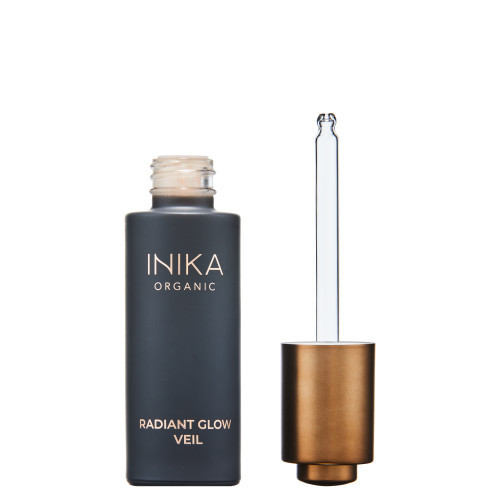 Inika Organic Radiant Glow Veil Mirdzumu piešķiroša grima bāze 30ml