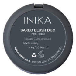Inika Organic Baked Mineral Blush Duo Kompaktie minerālie sārtumi 6.5g