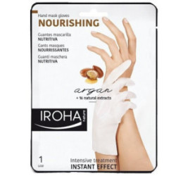 IROHA Professional Nourishing Argan Hand & Nails Gloves Profesionāla maska rokām ar argana eļļu 1gab.