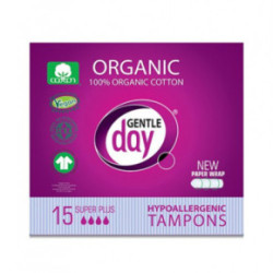 Gentle Day Super Plus Organic Tampons Ekoloģiski tamponi 15vnt