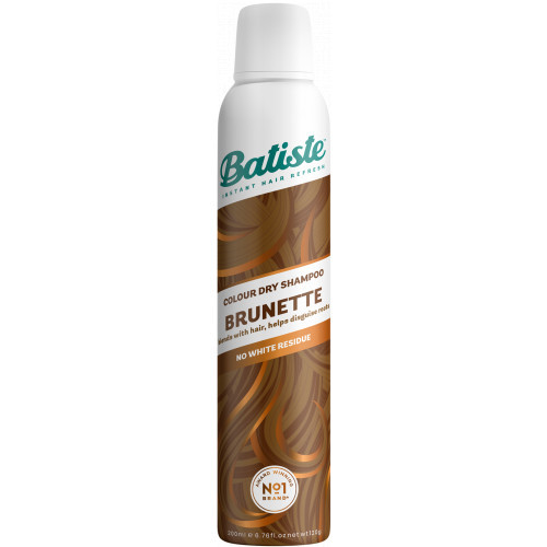 Batiste Dry Shampoo Medium & Brunette Sausais šampūns tumšiem matiem 200ml
