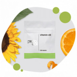 Proto-col Vitamin d3 Uztura bagātinātājs 120 gab.