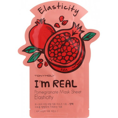 TONYMOLY I'm Real Pomegranate Sheet Mask Sejas maska ar granātābolu ekstraktu 21ml